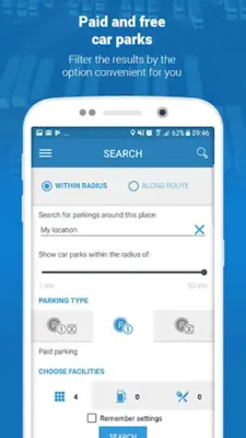 Truck Parking - TransParking android App screenshot 1